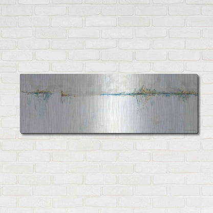 Luxe Metal Art 'A New Day    ' by Kamdon Kreations, Metal Wall Art,48x16