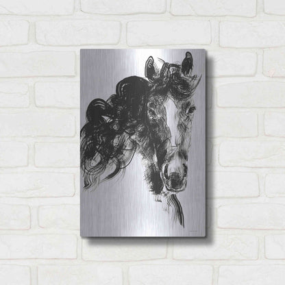 Luxe Metal Art 'Sweet Filly' by Kamdon Kreations, Metal Wall Art,12x16