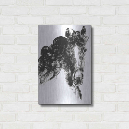 Luxe Metal Art 'Sweet Filly' by Kamdon Kreations, Metal Wall Art,16x24