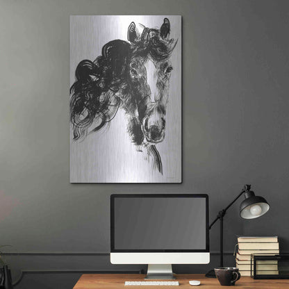 Luxe Metal Art 'Sweet Filly' by Kamdon Kreations, Metal Wall Art,24x36