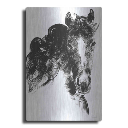 Luxe Metal Art 'Sweet Filly' by Kamdon Kreations, Metal Wall Art
