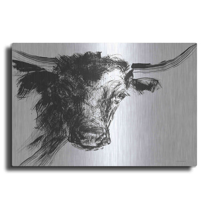 Luxe Metal Art 'Linear Growth' by Kamdon Kreations, Metal Wall Art