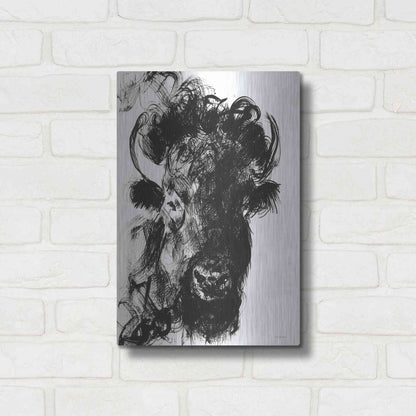 Luxe Metal Art 'Harrison' by Kamdon Kreations, Metal Wall Art,12x16