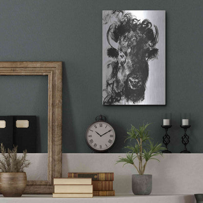 Luxe Metal Art 'Harrison' by Kamdon Kreations, Metal Wall Art,12x16