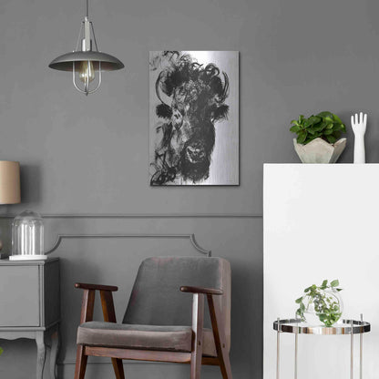 Luxe Metal Art 'Harrison' by Kamdon Kreations, Metal Wall Art,16x24