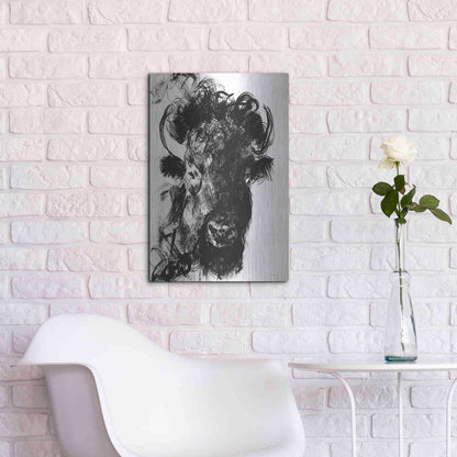 Luxe Metal Art 'Harrison' by Kamdon Kreations, Metal Wall Art,16x24