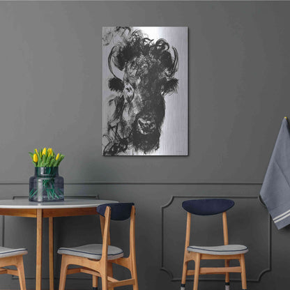 Luxe Metal Art 'Harrison' by Kamdon Kreations, Metal Wall Art,24x36