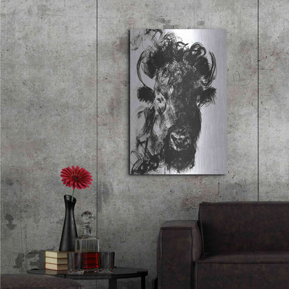 Luxe Metal Art 'Harrison' by Kamdon Kreations, Metal Wall Art,24x36