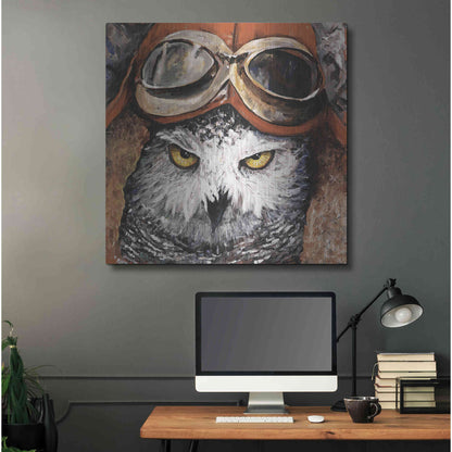 Luxe Metal Art 'On the Prowl' by Kamdon Kreations, Metal Wall Art,36x36