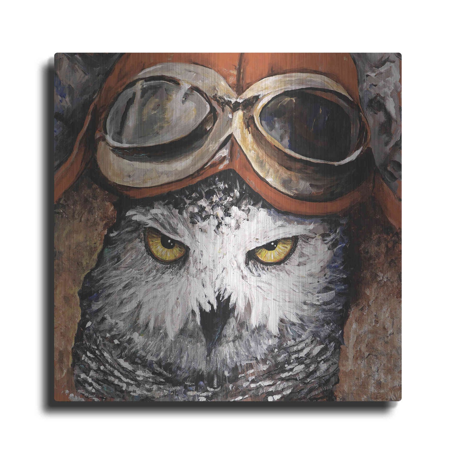 Luxe Metal Art 'On the Prowl' by Kamdon Kreations, Metal Wall Art