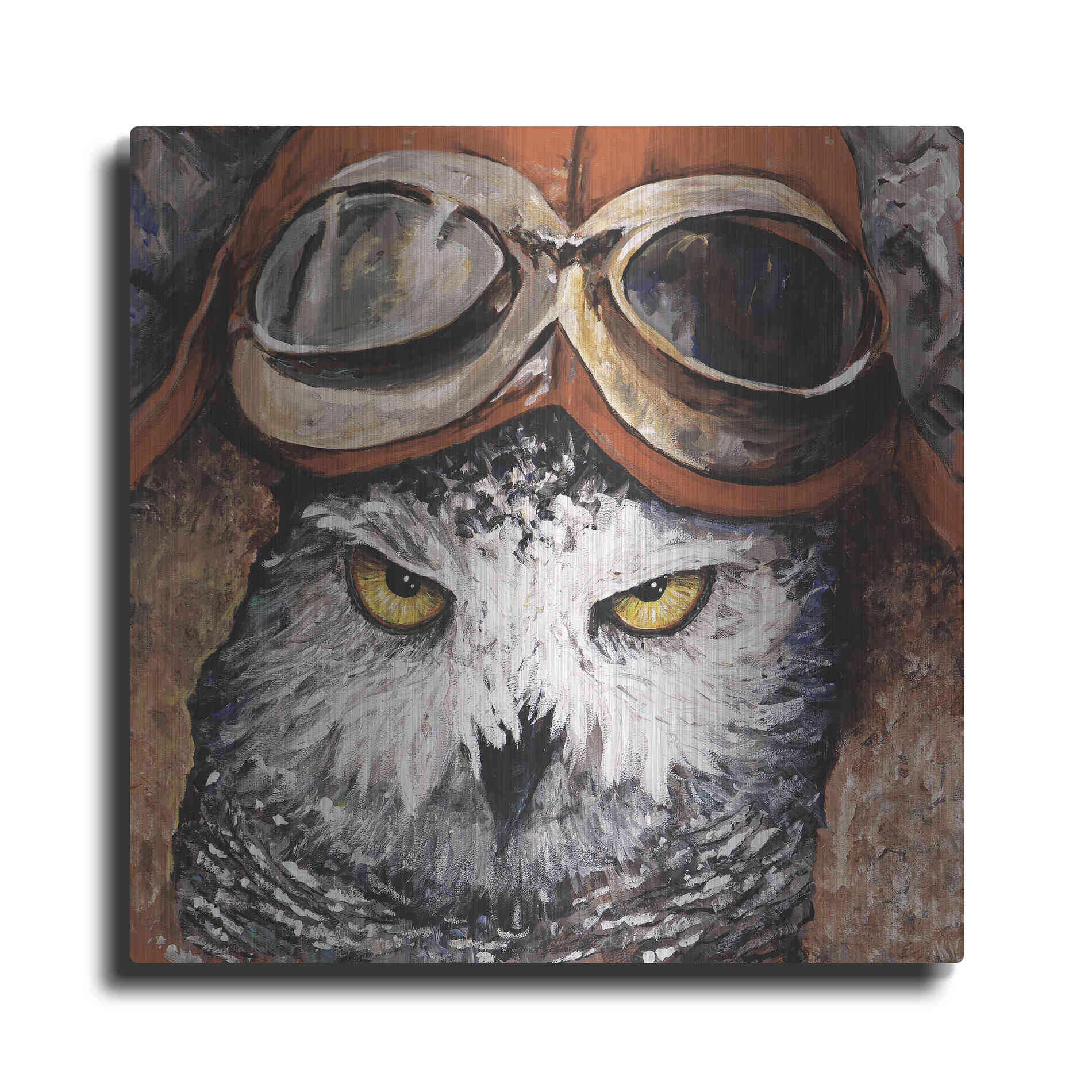 Luxe Metal Art 'On the Prowl' by Kamdon Kreations, Metal Wall Art