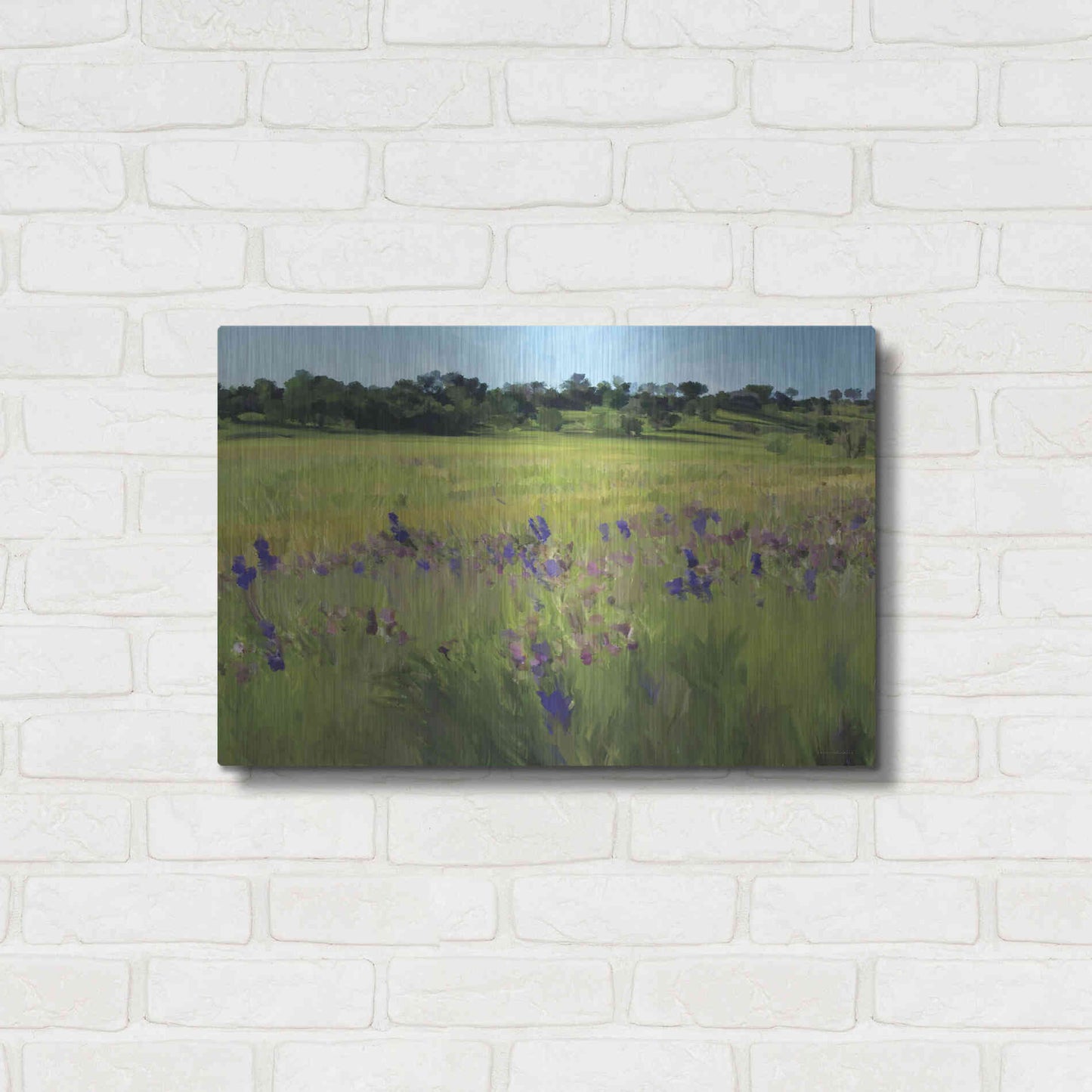 Luxe Metal Art 'Bidwell Park' by Kamdon Kreations, Metal Wall Art,24x16