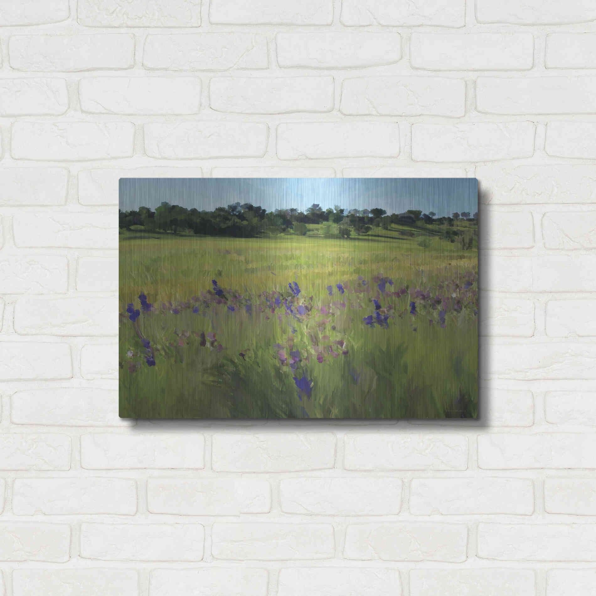 Luxe Metal Art 'Bidwell Park' by Kamdon Kreations, Metal Wall Art,24x16