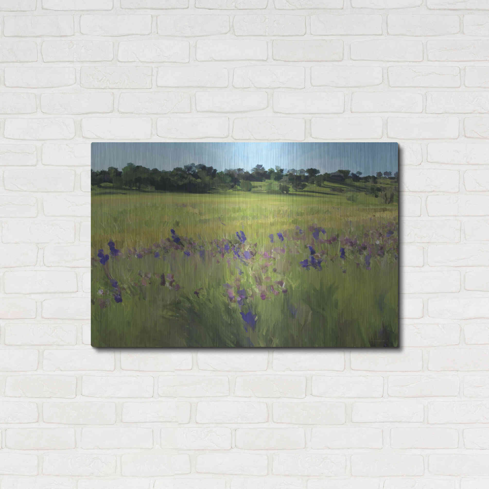 Luxe Metal Art 'Bidwell Park' by Kamdon Kreations, Metal Wall Art,36x24