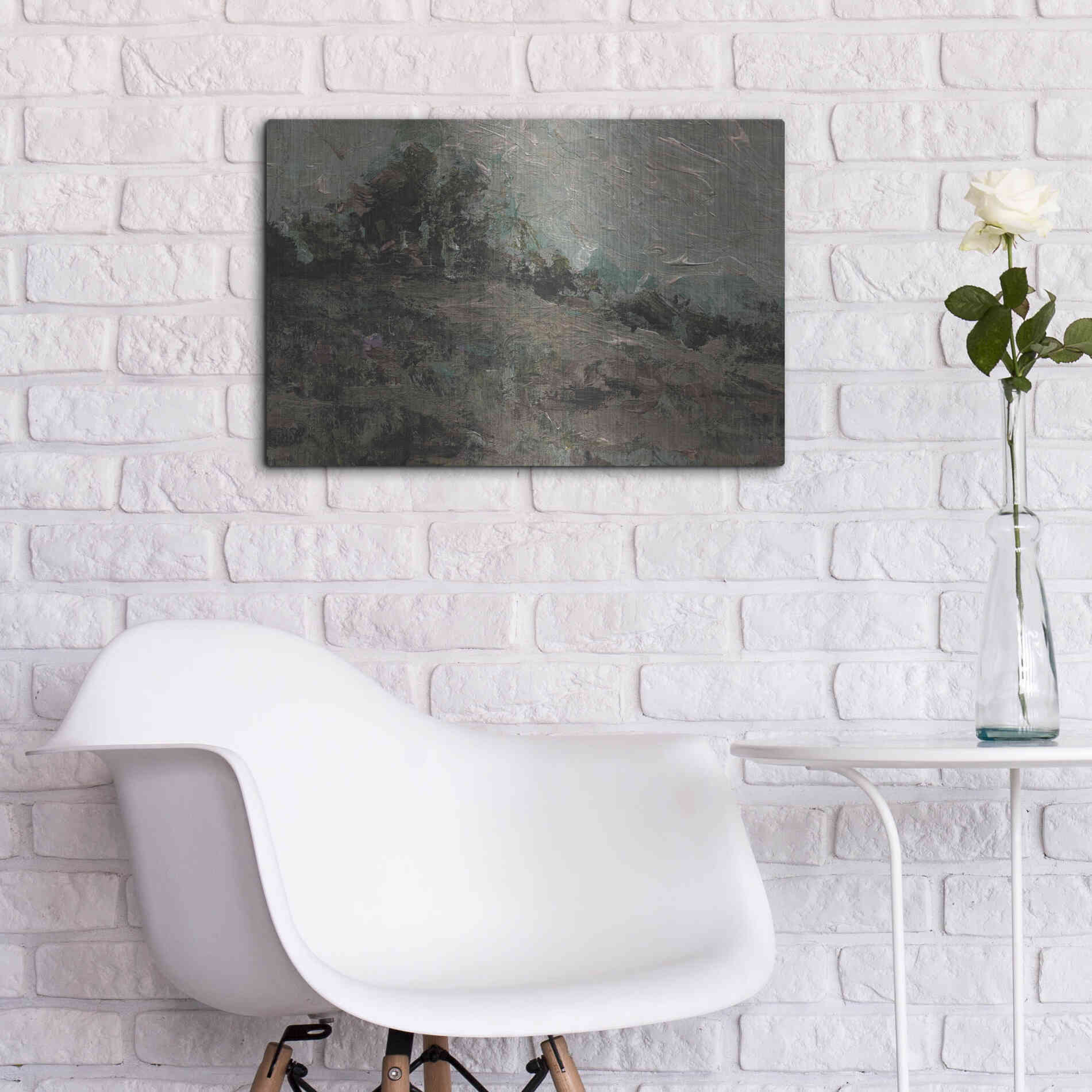 Luxe Metal Art 'Something Old, Something New' by Kamdon Kreations, Metal Wall Art,24x16