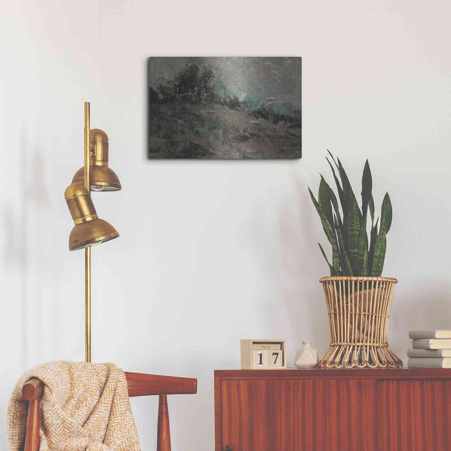 Luxe Metal Art 'Something Old, Something New' by Kamdon Kreations, Metal Wall Art,24x16