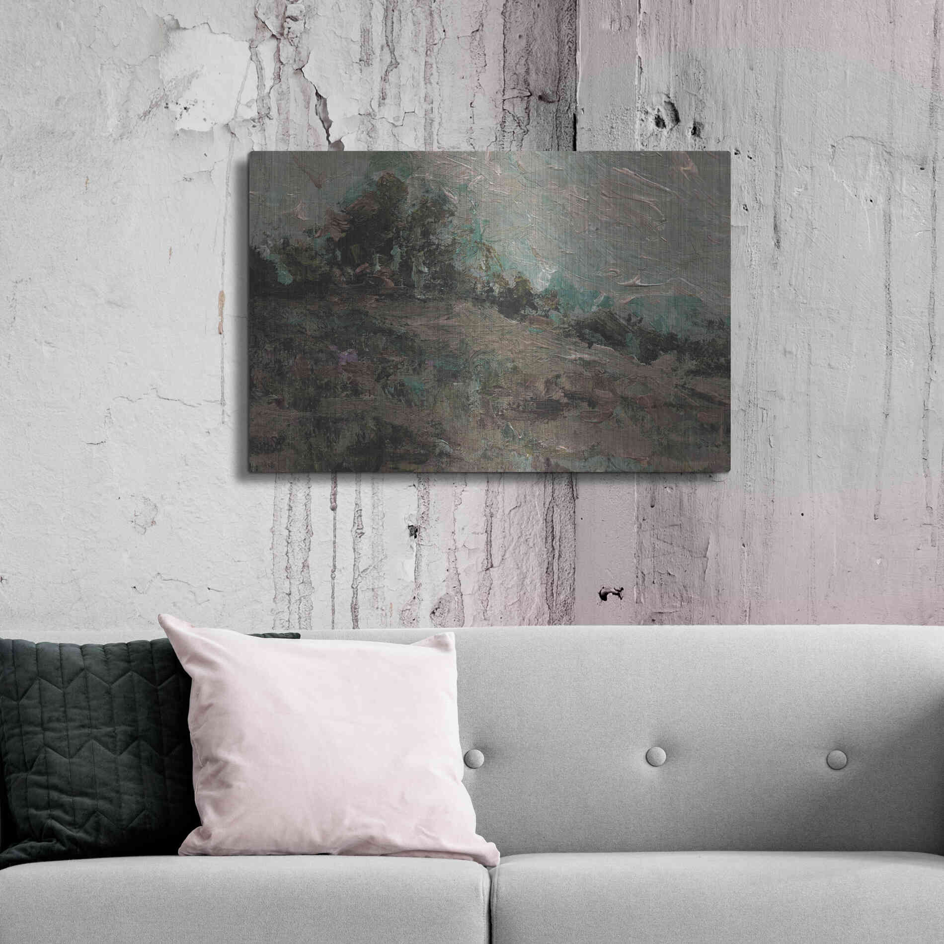 Luxe Metal Art 'Something Old, Something New' by Kamdon Kreations, Metal Wall Art,36x24