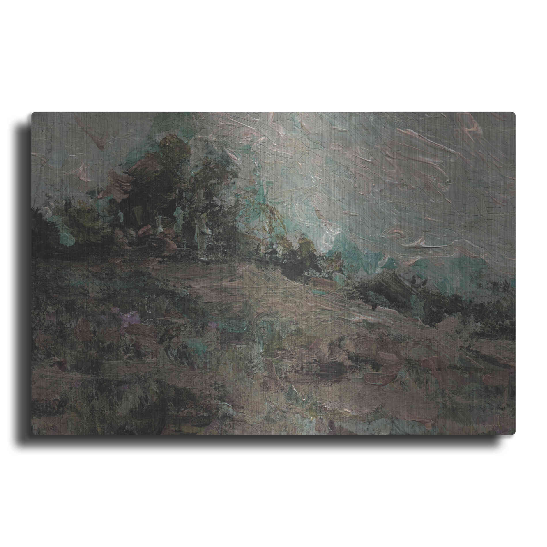 Luxe Metal Art 'Something Old, Something New' by Kamdon Kreations, Metal Wall Art