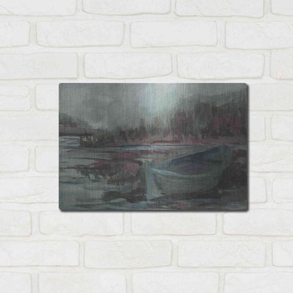 Luxe Metal Art 'Old Fishing Boat' by Kamdon Kreations, Metal Wall Art,16x12
