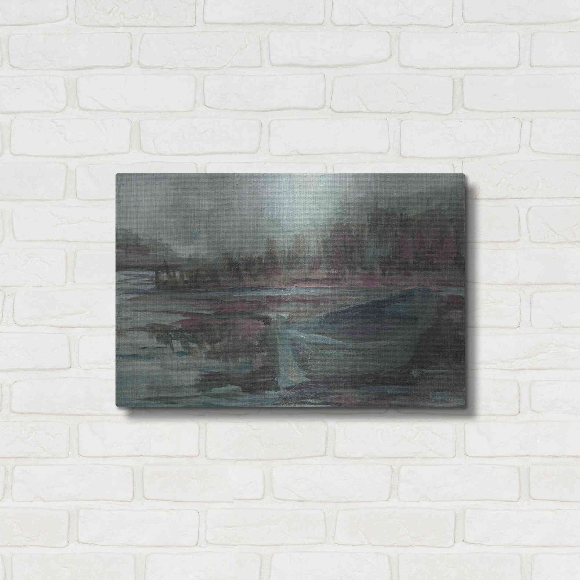 Luxe Metal Art 'Old Fishing Boat' by Kamdon Kreations, Metal Wall Art,24x16
