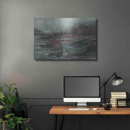 Luxe Metal Art 'Old Fishing Boat' by Kamdon Kreations, Metal Wall Art,36x24