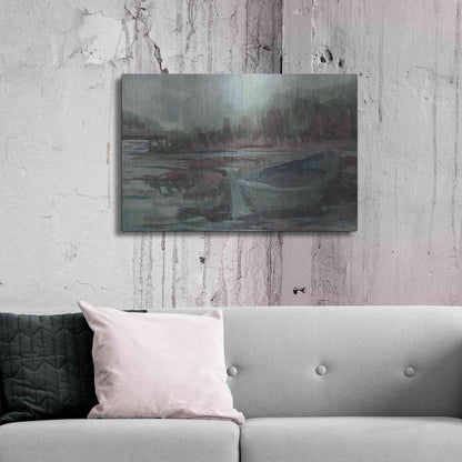 Luxe Metal Art 'Old Fishing Boat' by Kamdon Kreations, Metal Wall Art,36x24