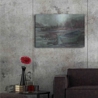 Luxe Metal Art 'Old Fishing Boat' by Kamdon Kreations, Metal Wall Art,36x24