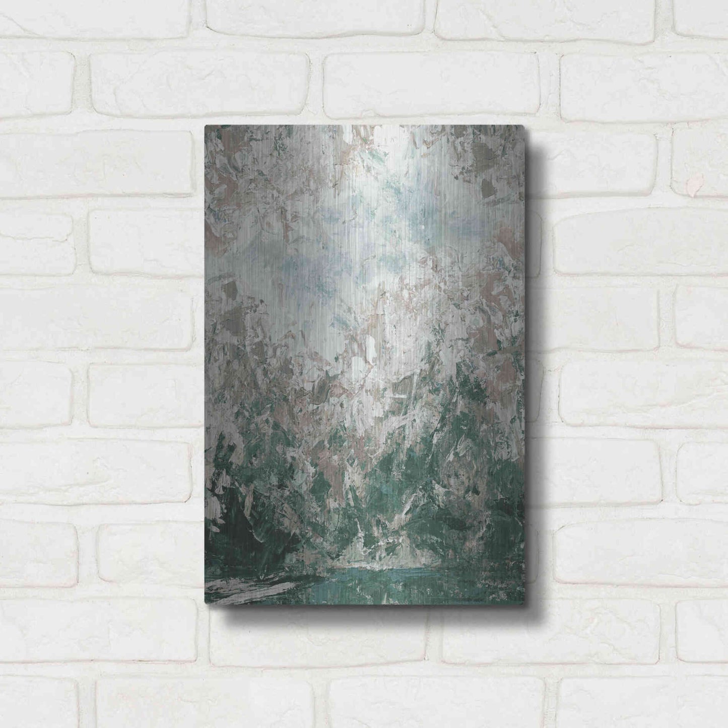 Luxe Metal Art 'Irish Spring' by Kamdon Kreations, Metal Wall Art,12x16