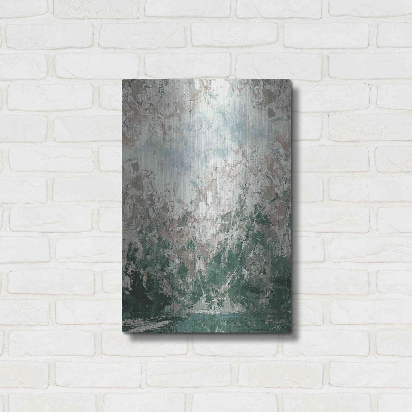 Luxe Metal Art 'Irish Spring' by Kamdon Kreations, Metal Wall Art,16x24