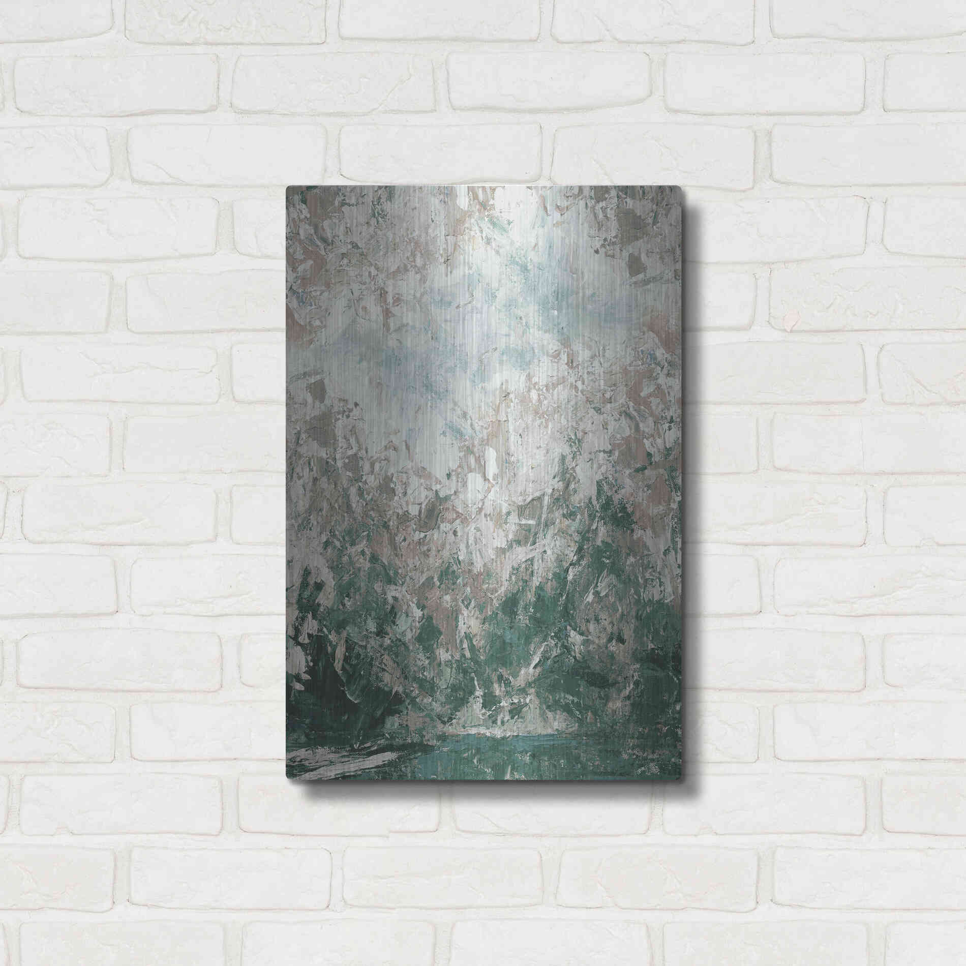 Luxe Metal Art 'Irish Spring' by Kamdon Kreations, Metal Wall Art,16x24
