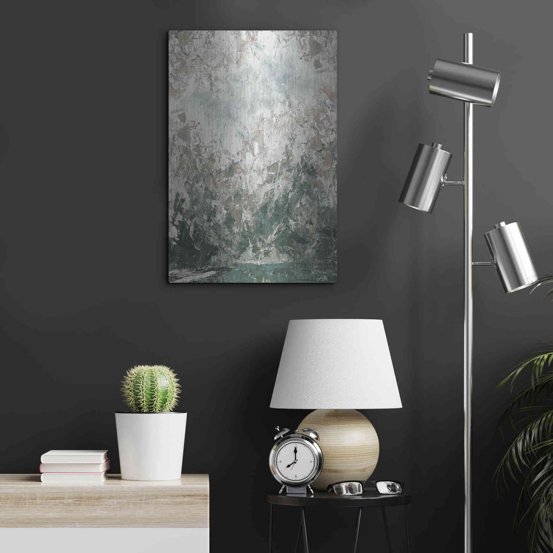 Luxe Metal Art 'Irish Spring' by Kamdon Kreations, Metal Wall Art,16x24
