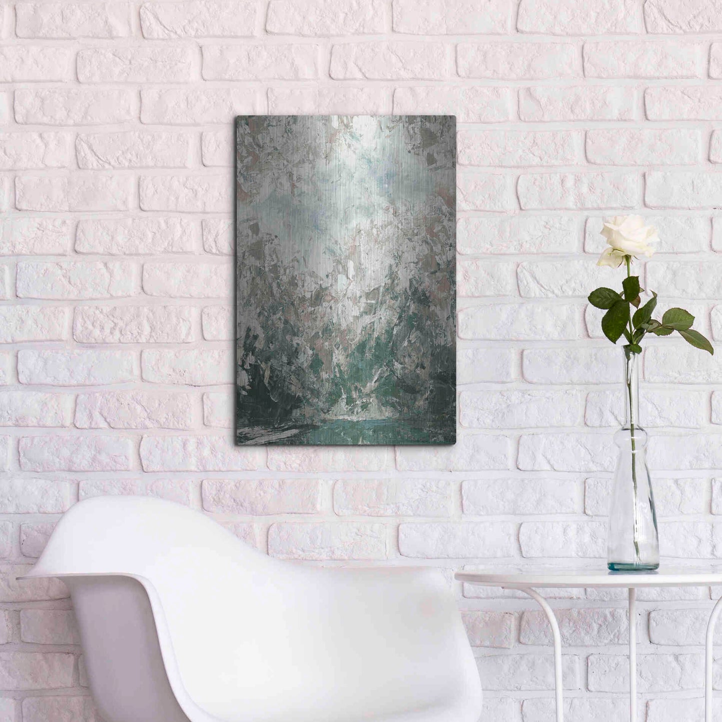 Luxe Metal Art 'Irish Spring' by Kamdon Kreations, Metal Wall Art,16x24