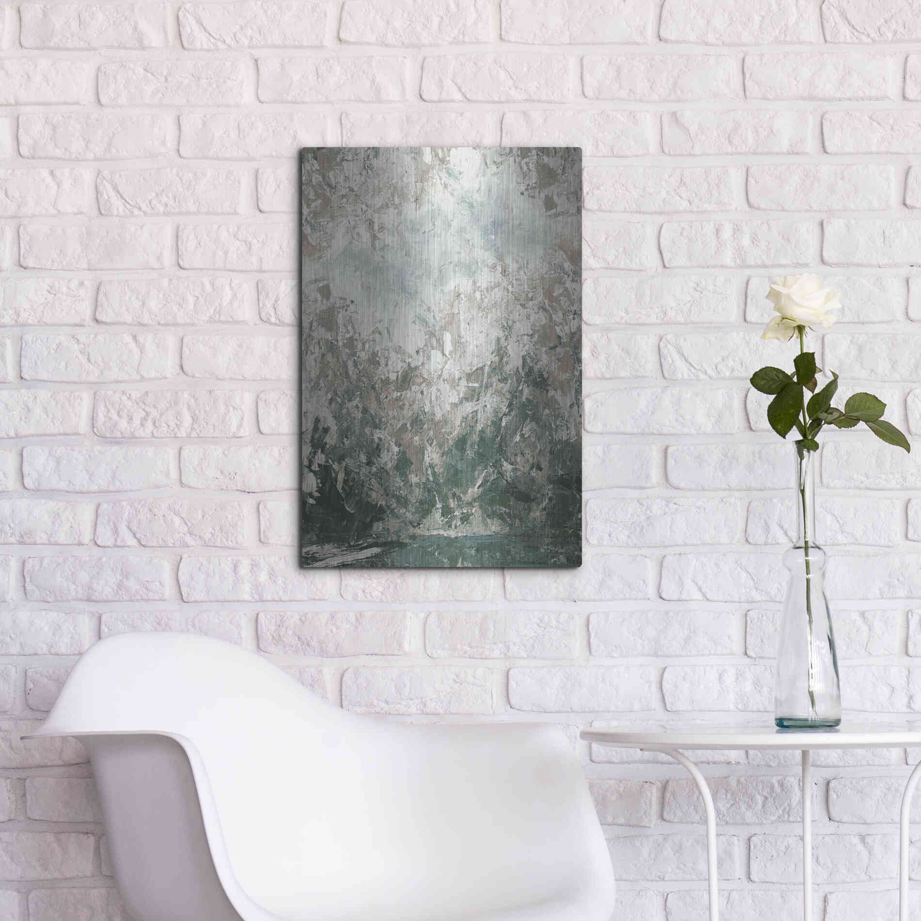 Luxe Metal Art 'Irish Spring' by Kamdon Kreations, Metal Wall Art,16x24