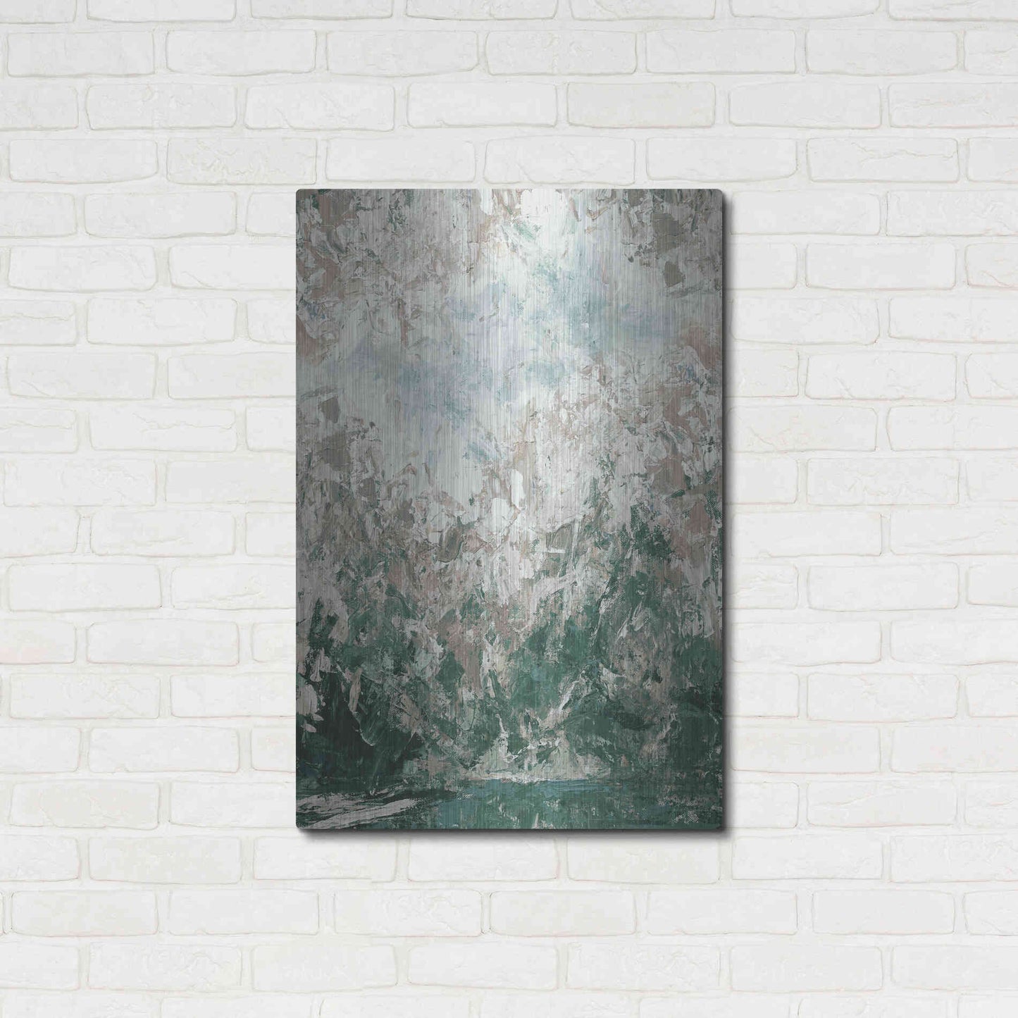 Luxe Metal Art 'Irish Spring' by Kamdon Kreations, Metal Wall Art,24x36