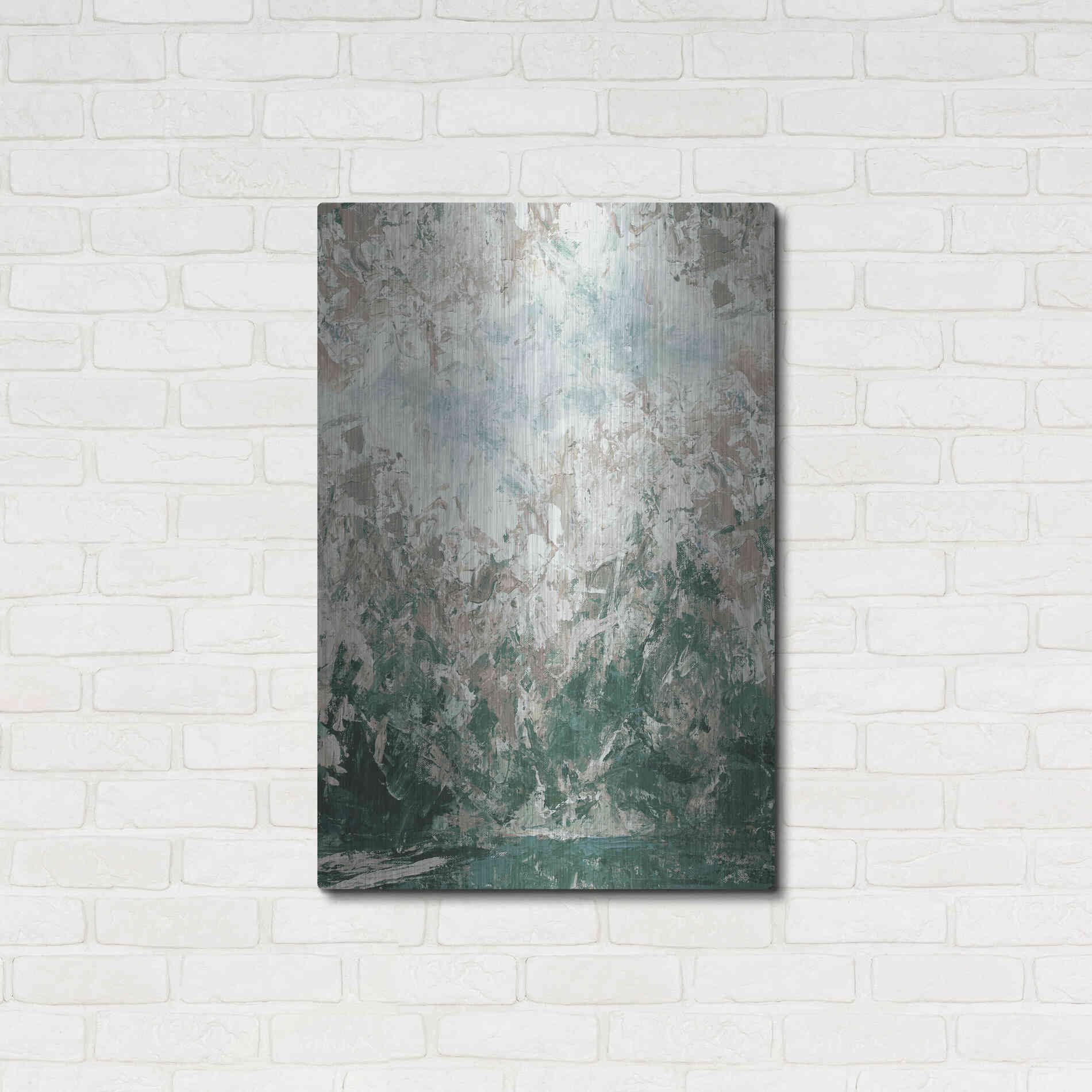 Luxe Metal Art 'Irish Spring' by Kamdon Kreations, Metal Wall Art,24x36