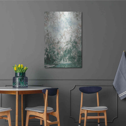 Luxe Metal Art 'Irish Spring' by Kamdon Kreations, Metal Wall Art,24x36