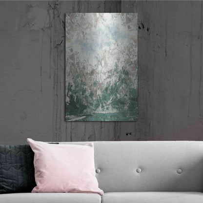 Luxe Metal Art 'Irish Spring' by Kamdon Kreations, Metal Wall Art,24x36