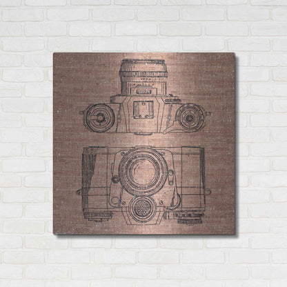 Luxe Metal Art 'Cork Camera' by Kamdon Kreations, Metal Wall Art,36x36