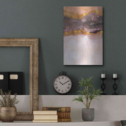 Luxe Metal Art 'Calm Below Deck' by Kamdon Kreations, Metal Wall Art,12x16