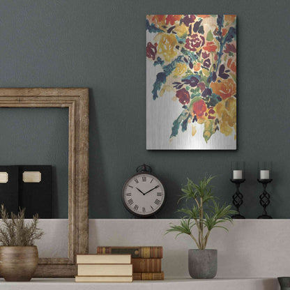 Luxe Metal Art 'In an Instant   ' by Kamdon Kreations, Metal Wall Art,12x16