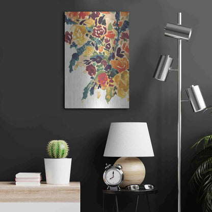 Luxe Metal Art 'In an Instant   ' by Kamdon Kreations, Metal Wall Art,16x24