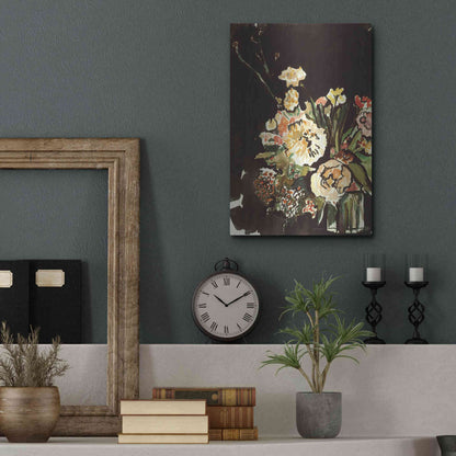 Luxe Metal Art 'Evening Study in the Garden  ' by Kamdon Kreations, Metal Wall Art,12x16