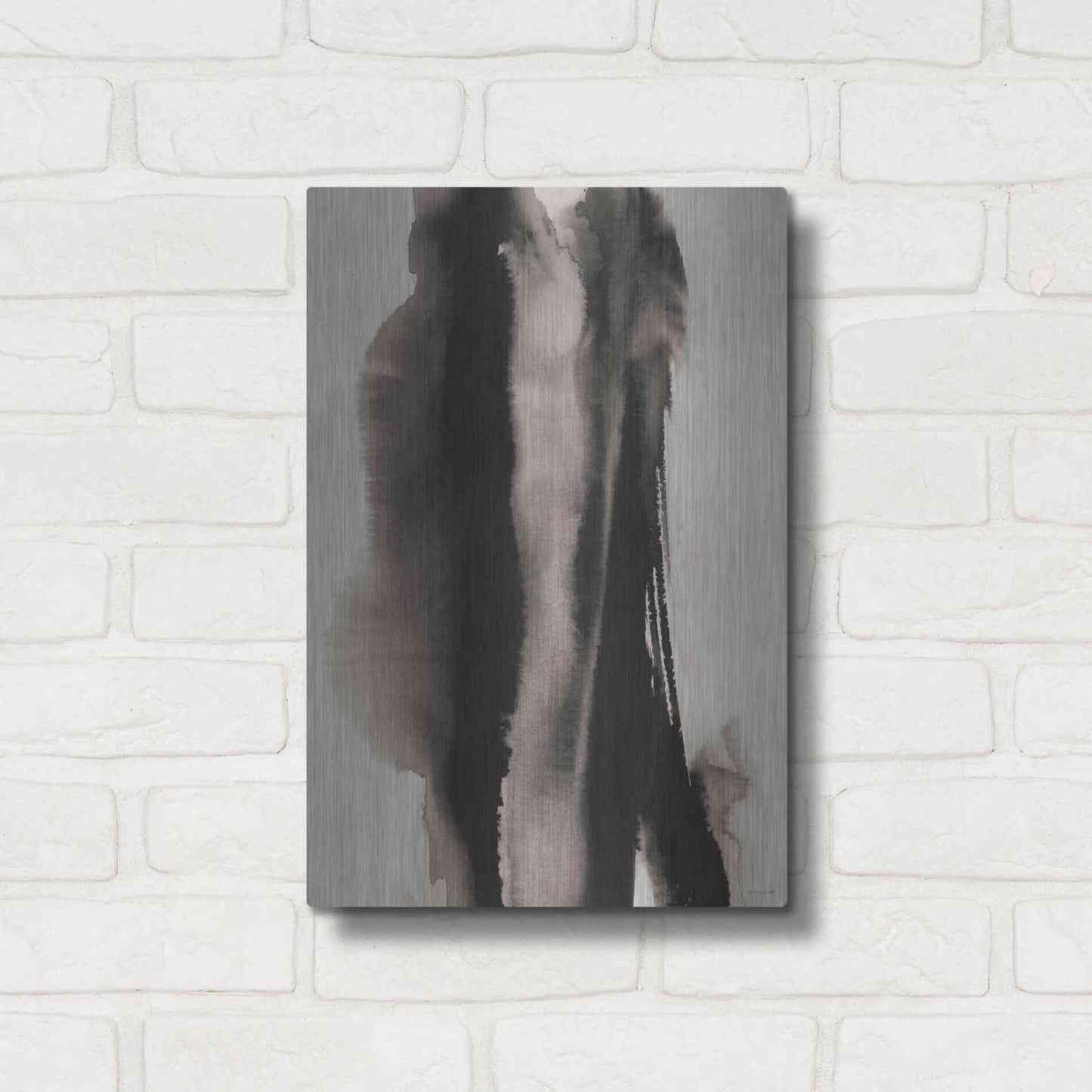 Luxe Metal Art 'Inhale, Exhale' by Kamdon Kreations, Metal Wall Art,12x16