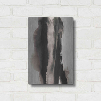 Luxe Metal Art 'Inhale, Exhale' by Kamdon Kreations, Metal Wall Art,12x16