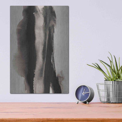 Luxe Metal Art 'Inhale, Exhale' by Kamdon Kreations, Metal Wall Art,12x16