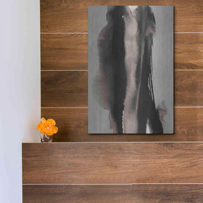 Luxe Metal Art 'Inhale, Exhale' by Kamdon Kreations, Metal Wall Art,12x16