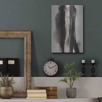 Luxe Metal Art 'Inhale, Exhale' by Kamdon Kreations, Metal Wall Art,12x16