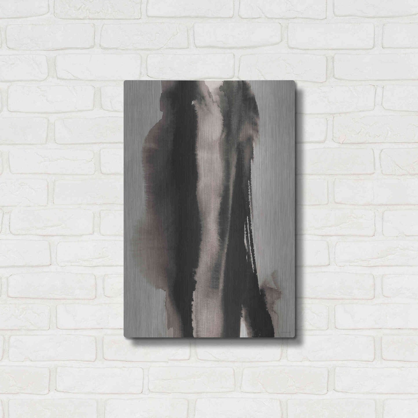 Luxe Metal Art 'Inhale, Exhale' by Kamdon Kreations, Metal Wall Art,16x24
