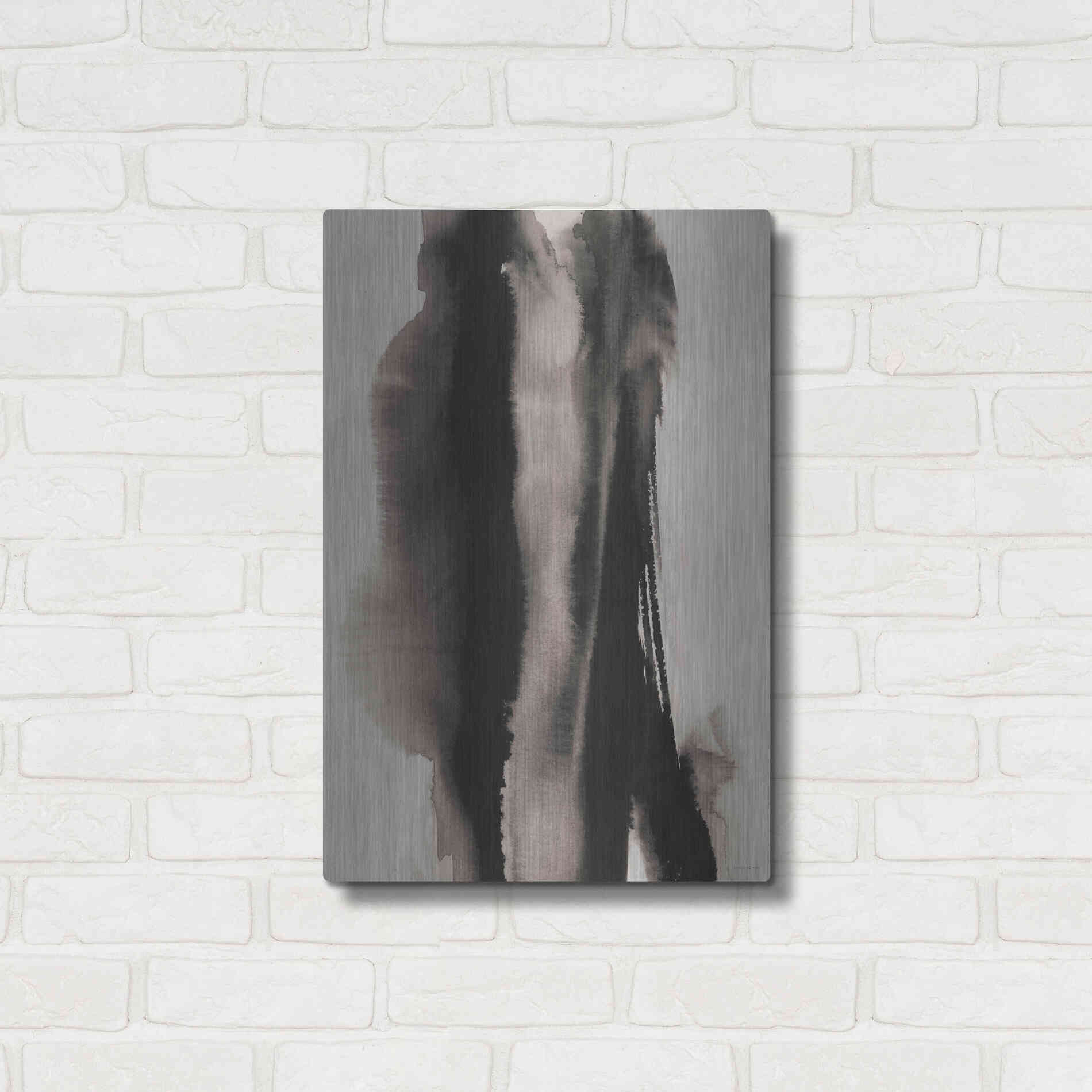 Luxe Metal Art 'Inhale, Exhale' by Kamdon Kreations, Metal Wall Art,16x24