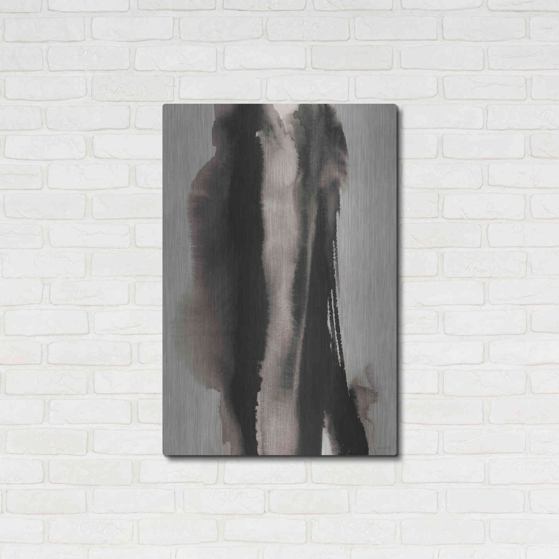Luxe Metal Art 'Inhale, Exhale' by Kamdon Kreations, Metal Wall Art,24x36